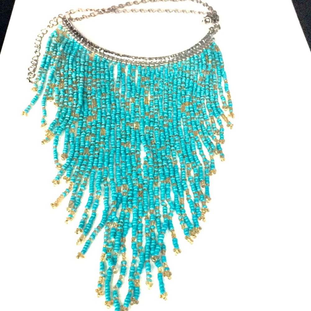 Boho Beaded Necklace